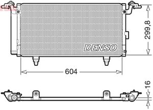 Condensor, airconditioning DCN36005