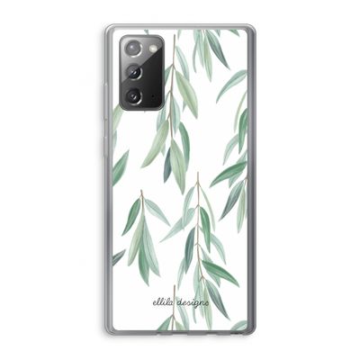 Branch up your life: Samsung Galaxy Note 20 / Note 20 5G Transparant Hoesje