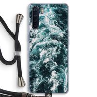 Zee golf: Oppo A91 Transparant Hoesje met koord