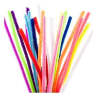 Creativ Company Chenille 6mm x 30cm kleurrijk - 25st.