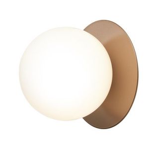 Nuura Liila 1 Medium Wandlamp - Brons - Opaal