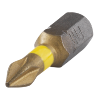 Wolfcraft Torsie TiN-bit | Kruiskop PH1 | 1 stuk - 1322000