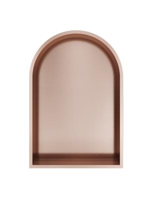 Hotbath &MORE Inbouwnis Toogmodel 30x45x10cm Geborsteld Koper PVD