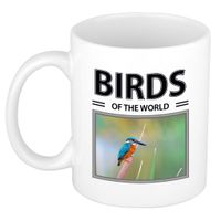 Foto mok Ijsvogel beker - birds of the world cadeau Ijsvogels liefhebber - thumbnail