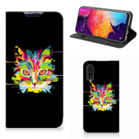 Samsung Galaxy A50 Magnet Case Cat Color