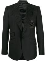 Dolce & Gabbana blazer DNA Sicily - Noir - thumbnail