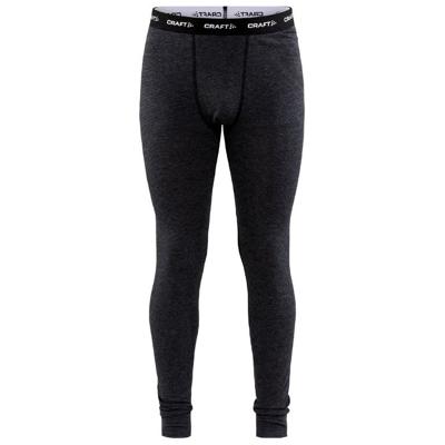 Craft Core Wool Merino Thermobroek Heren Black Melange S