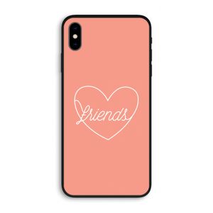 Friends heart: iPhone XS Max Biologisch afbreekbaar hoesje