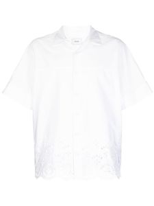 ERDEM chemise en broderie anglaise - Blanc