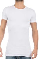 Alan Red Ottawa Body Fit T-Shirt ronde hals Dubbel pak wit, Effen - thumbnail
