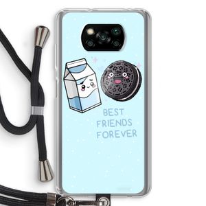 Best Friend Forever: Xiaomi Poco X3 NFC Transparant Hoesje met koord