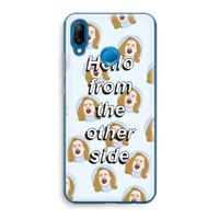 Hello: Huawei P20 Lite Transparant Hoesje
