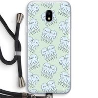 Octopussen: Samsung Galaxy J3 (2017) Transparant Hoesje met koord