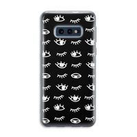 Eye pattern #3: Samsung Galaxy S10e Transparant Hoesje