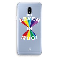 Het Leven Is Mooi: Samsung Galaxy J3 (2017) Transparant Hoesje