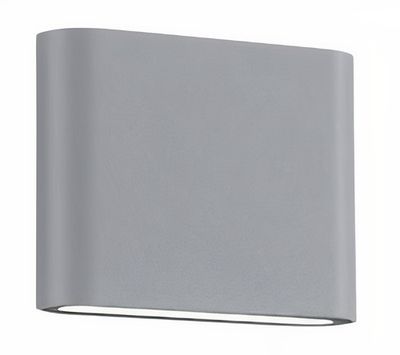 Trio wandlamp Thames II led 260 lumen 11,5 cm aluminium grijs Trio wandlamp Thames II led 260 lumen 11,5 cm aluminium grijs