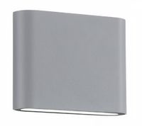 Trio wandlamp Thames II led 260 lumen 11,5 cm aluminium grijs - thumbnail