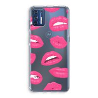 Bite my lip: Motorola Moto G9 Plus Transparant Hoesje Bite my lip: Motorola Moto G9 Plus Transparant Hoesje