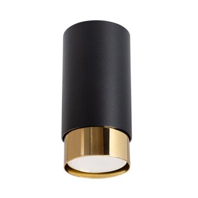 Plafondlamp NERO 12,5 zwart/goud