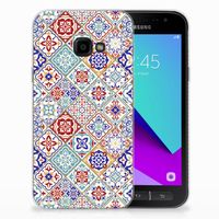 Samsung Galaxy Xcover 4 | Xcover 4s TPU Siliconen Hoesje Tiles Color