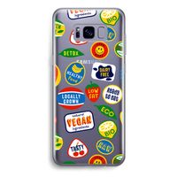 Fruitsticker: Samsung Galaxy S8 Plus Transparant Hoesje