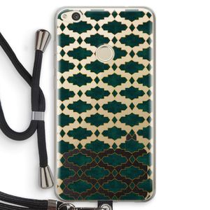 Moroccan tiles: Huawei Ascend P8 Lite (2017) Transparant Hoesje met koord