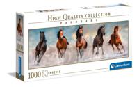 Clementoni legpuzzel Horses karton bruin/wit 1000 stukjes