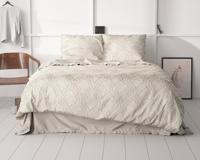 RoyalTextile - Yaco Dekbedovertrek Katoen-Satijn - Zand - 140 x 220 RoyalTextile - Yaco Dekbedovertrek Katoen-Satijn - Zand - 140 x 220