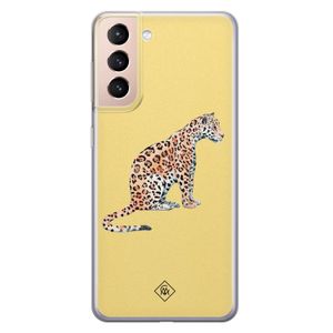 Samsung Galaxy S21 siliconen hoesje - Leo wild