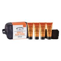 Scottish Fine Soaps Men's Grooming Thistle & Black Pepper Travel Bag