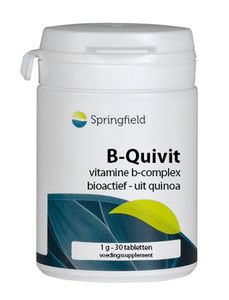 Springfield B-Quivit Vitamine B-Complex 30TB