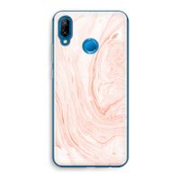 Peach bath: Huawei P20 Lite Transparant Hoesje