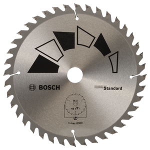 Bosch Accessoires Cirkelzaagblad Standard 184X20 T40 - 2609256B56