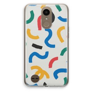 Illustratieve pop 2: LG K10 (2017) Transparant Hoesje