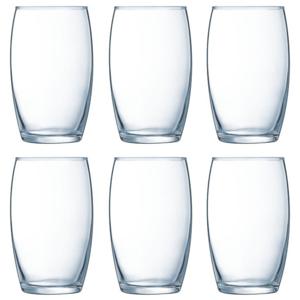 Tumbler waterglazen - 12x - 360 ml - glas - 12 cm - glazen - drinkglazen