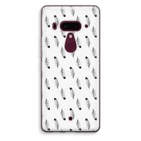 Pluimen: HTC U12+ Transparant Hoesje