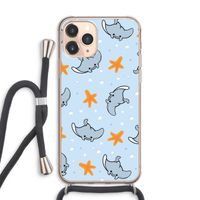 Manta: iPhone 11 Pro Max Transparant Hoesje met koord