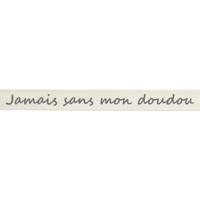 Vaessen Creative • ribbon 2mx15mm fr jamais sans mon doudou