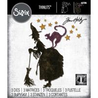 Sizzix • die set 3pcs witchcraft by tim holtz