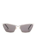 Saint Laurent Eyewear lunettes de soleil SL637 à monture papillon - Or - thumbnail