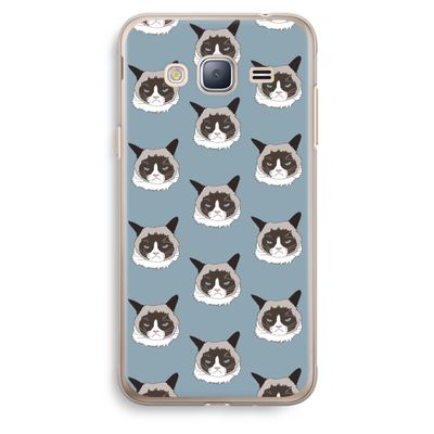 It's a Purrr Case: Samsung Galaxy J3 (2016) Transparant Hoesje