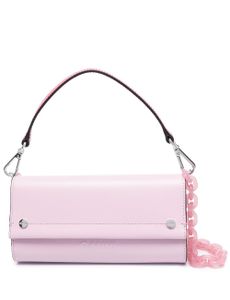 GANNI pochette Banner à design enveloppe - Rose