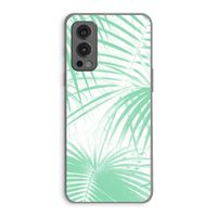 Palmbladeren: OnePlus Nord 2 5G Transparant Hoesje