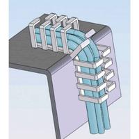 Richco RX5050-0 RX5050-0 Kabelbundelhouder 50 mm (max) Grijs 1 stuk(s)