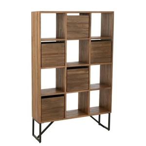 J-Line kast Lades - gerecycleerd hout - naturel