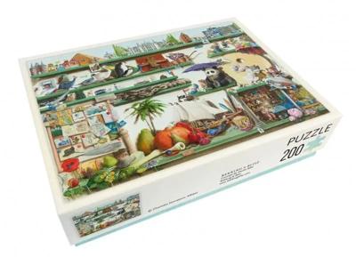 Alfabet letter "P" Puzzel 200XL Stukjes Charlotte Dematons