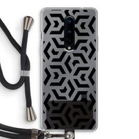Crazy pattern: OnePlus 8 Transparant Hoesje met koord