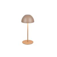 Trio Oplaadbaar tafellampjeOrtiz koffiebruin - R55601165