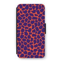Purple Giraffe: iPhone 12 Pro Flip Hoesje