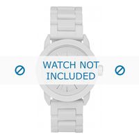 Diesel horlogeband DZ5262 Silicoon Wit 20mm - thumbnail